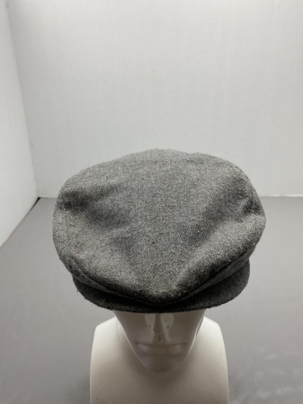 Thinsulate Hat Cap Flat Cap One Size Gray Wool Felt Insulated Thermal Mens